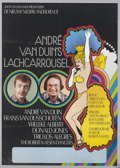 André van Duin’s Lachcarrousel poster