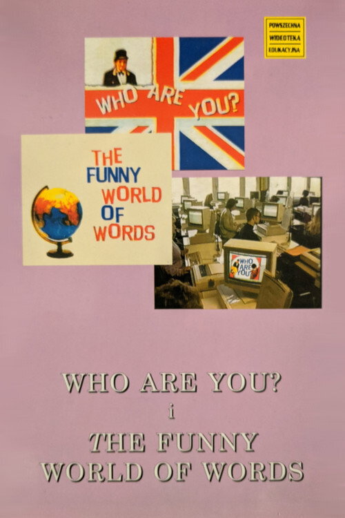 The funny world of words poster