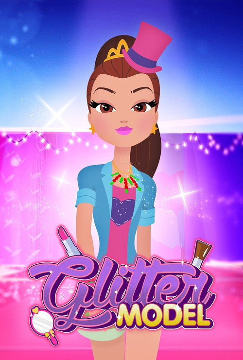 Glitter Model poster