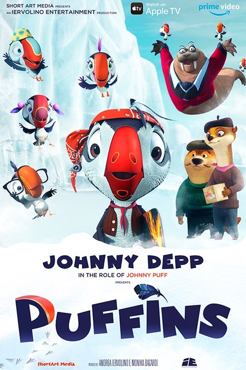 Puffins poster