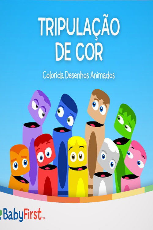 Tripulação de Cor - Colorida Desenhos Animados poster