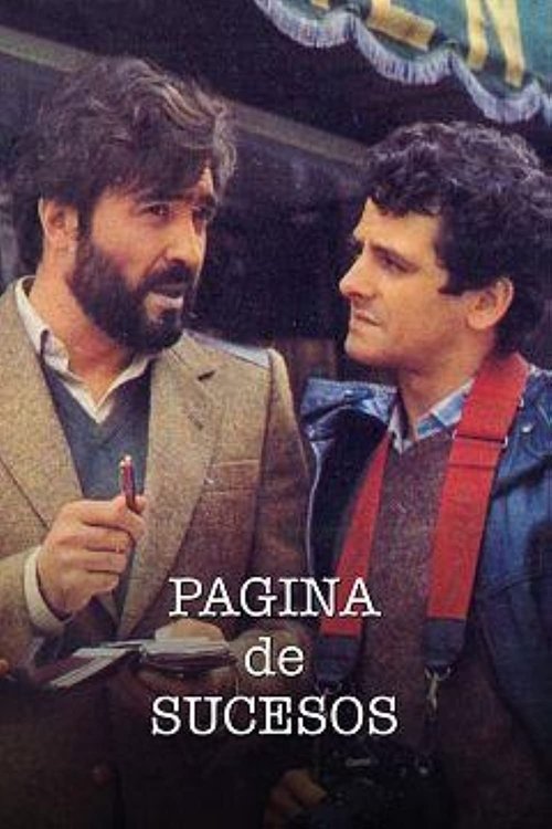Pagina de Sucesos poster