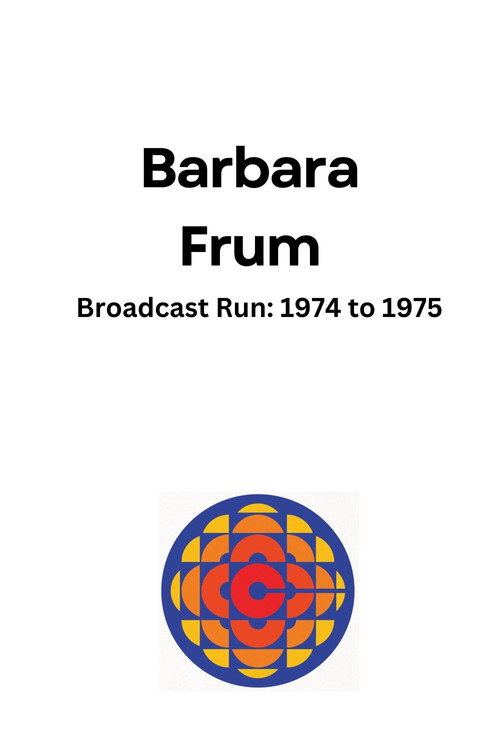 Barbara Frum poster