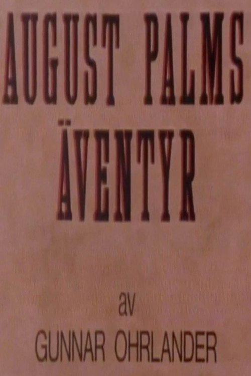 August Palms äventyr poster