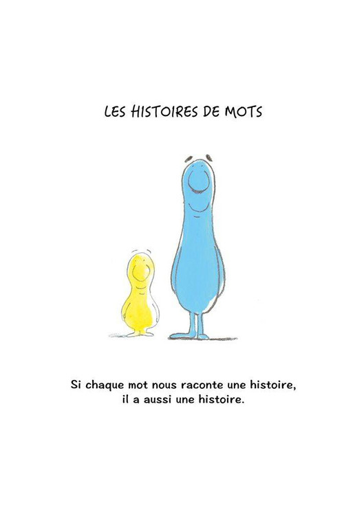 Les histoires de mots poster