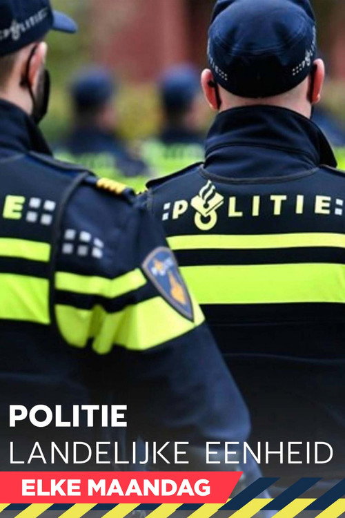 Politie landelijke eenheid in actie poster