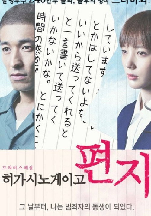東野圭吾 手紙 poster