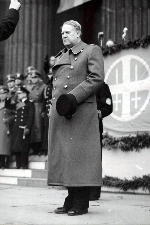 Vidkun Quisling et liv - en rettssak poster