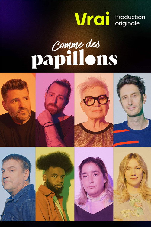 Comme des papillons poster