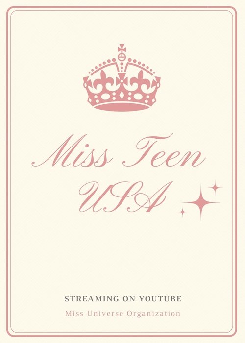 Miss Teen USA poster