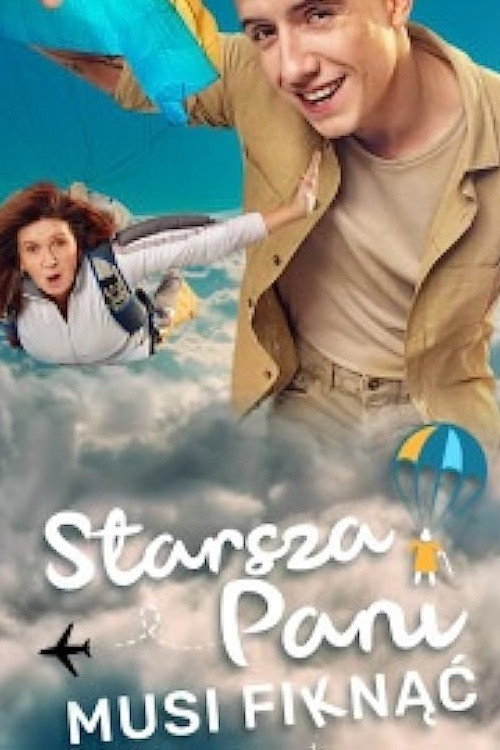 Starsza pani musi fiknąć poster