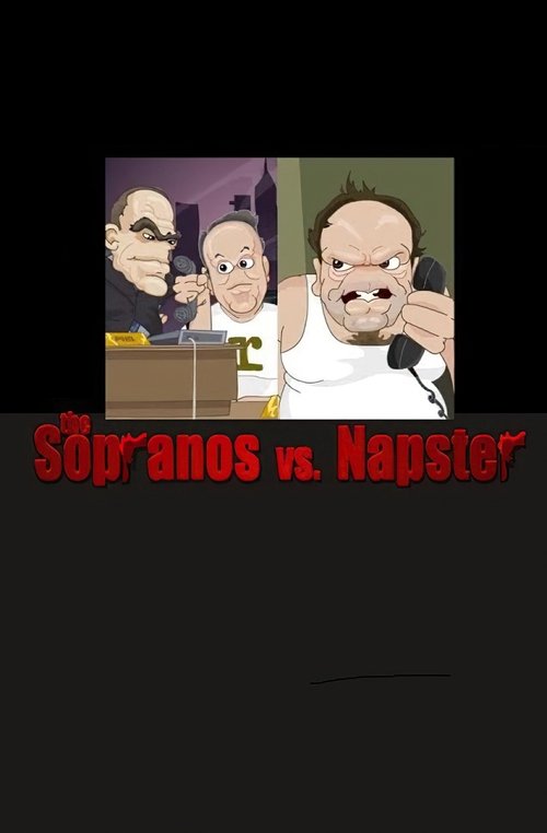Sopranos vs. Napster poster