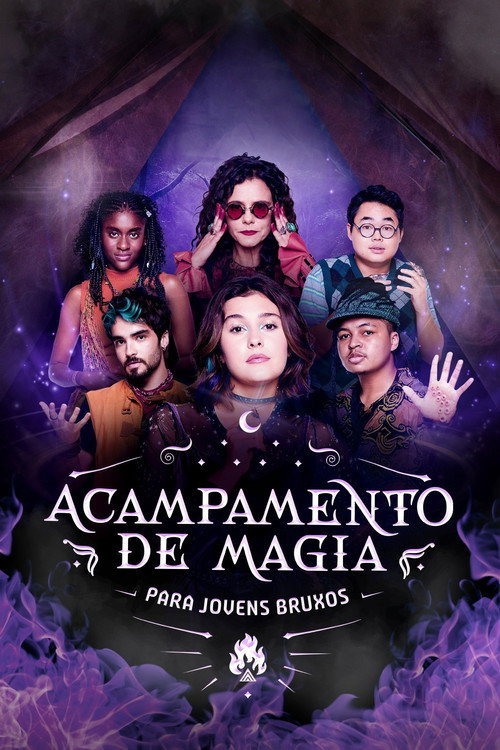 Acampamento de Magia para Jovens Bruxos poster