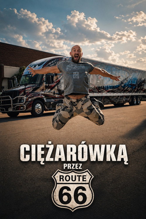 Ciężarówką przez Route 66 poster
