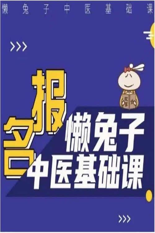 懒兔子中医基础课 poster