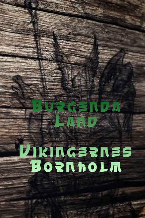 Burgenda Land Vikingernes Bornholm poster