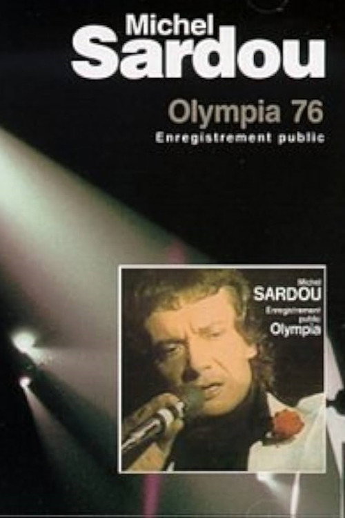 Sardou - Olympia 1976 poster