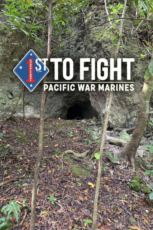 1st to fight Pacific War Marines poster