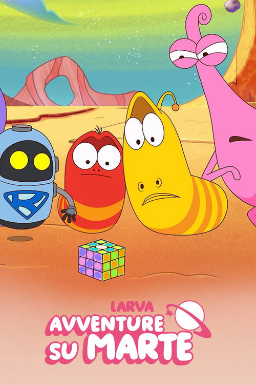 Larva in Mars poster