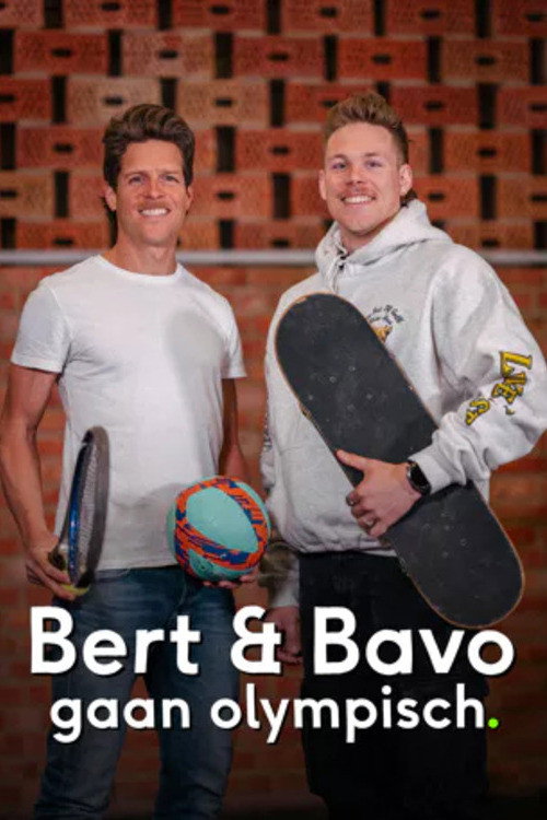 Bert en Bavo gaan Olympisch poster