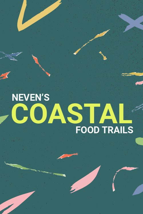 Neven's Coastal Food Trails poster