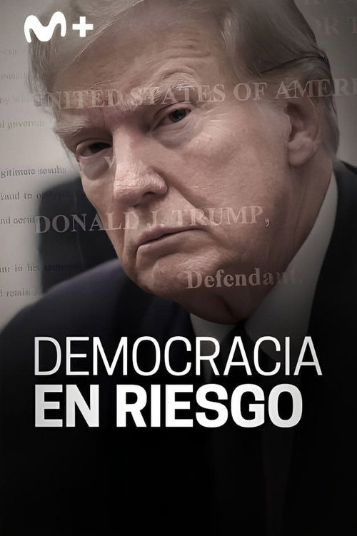 Democracia en riesgo poster