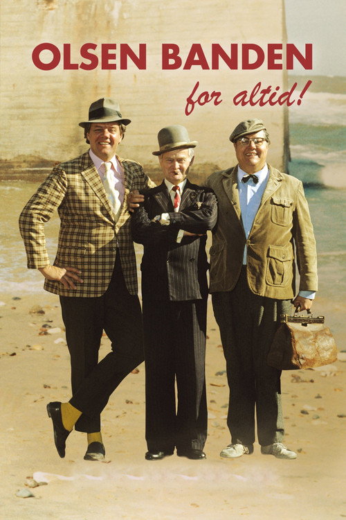 Olsen banden for altid poster