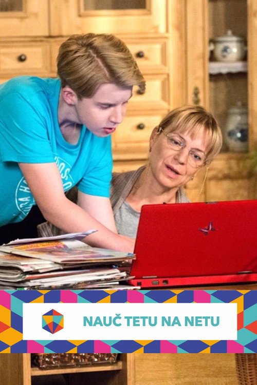 Nauč tetu na netu poster