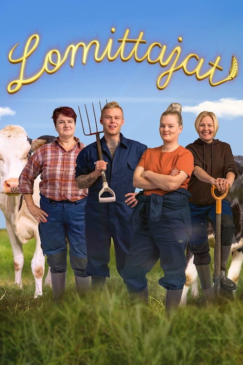 Lomittajat poster