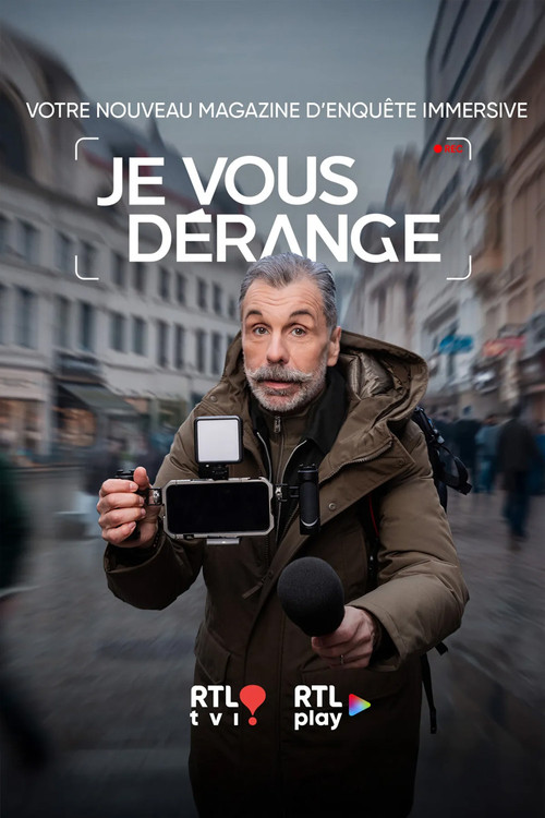 Je vous dérange poster