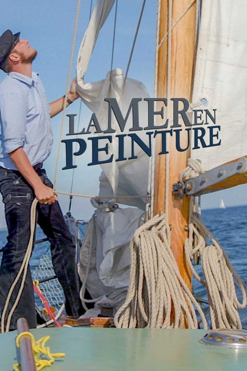 Malerei und Meer poster