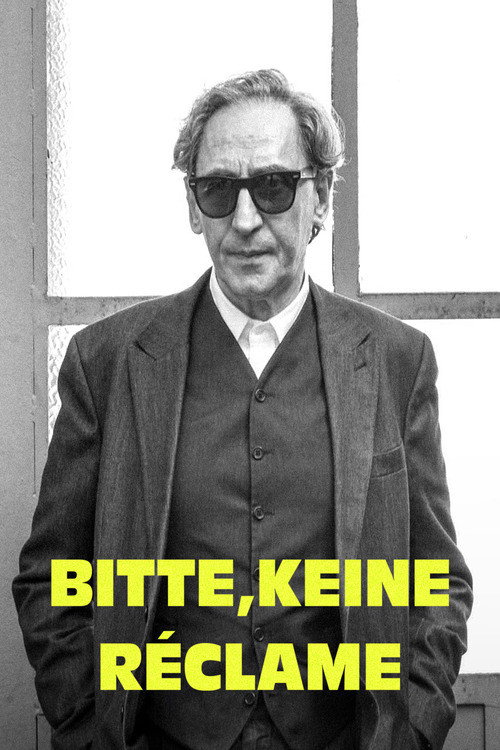 Bitte, keine Réclame poster