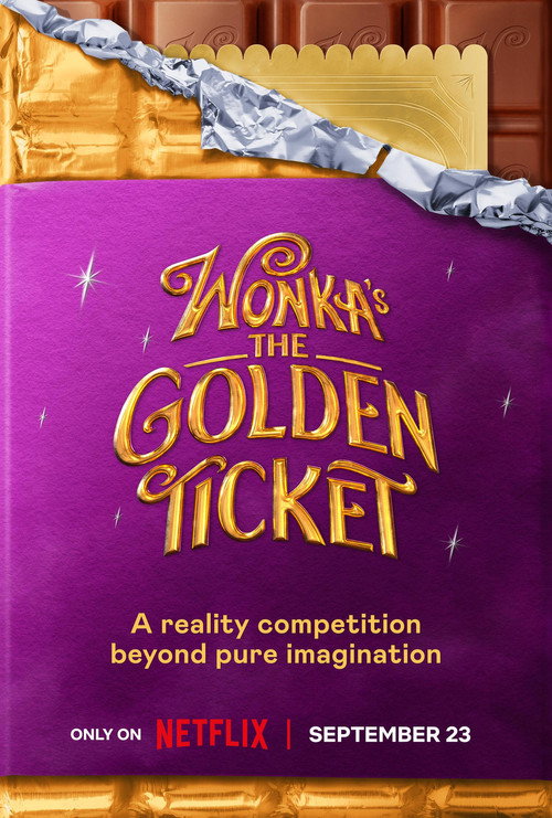 Wonka's The Golden Ticket poster