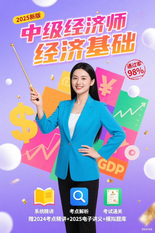 中级经济师：经济基础 poster