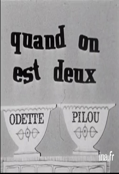 Quand on est deux poster