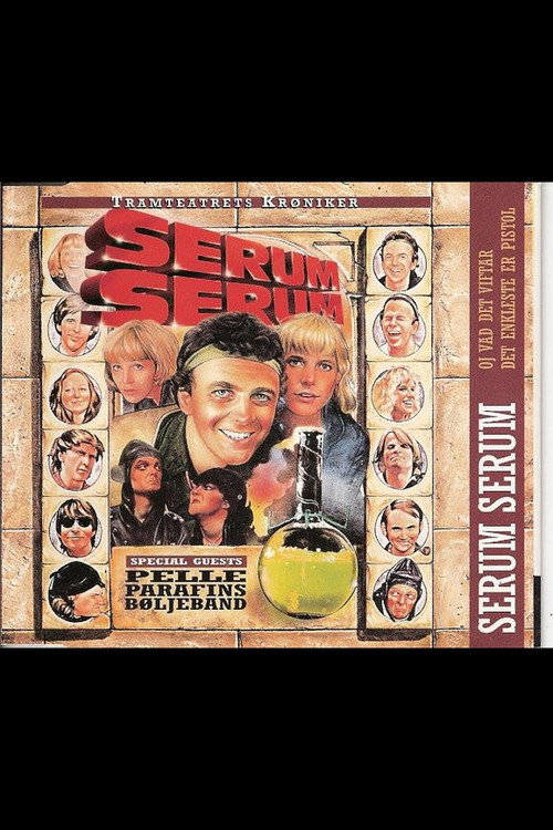 Pelle Parafins Bøljeband og Serum Serum poster