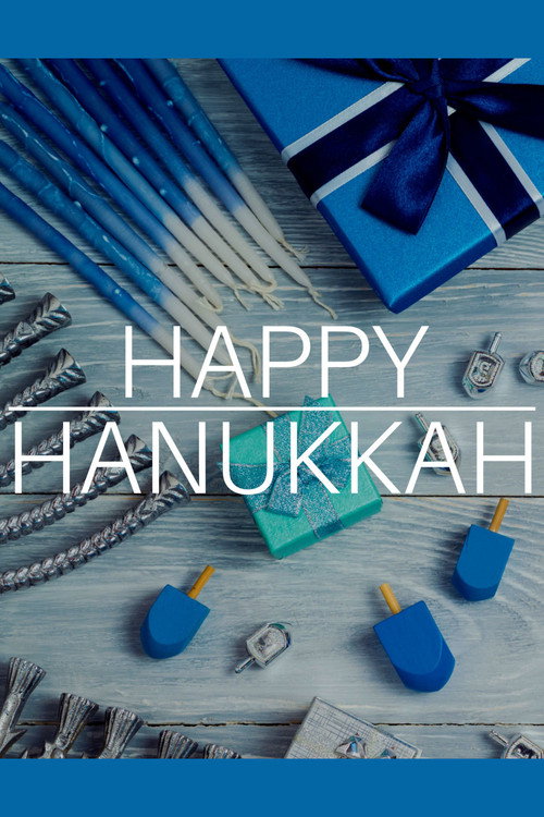 Happy Hanukkah poster