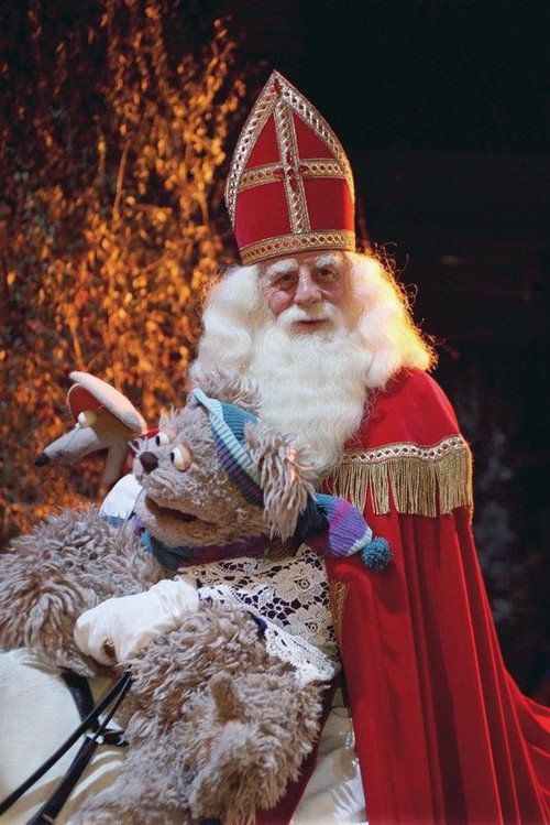 Sinterklaas in Sesamstraat poster