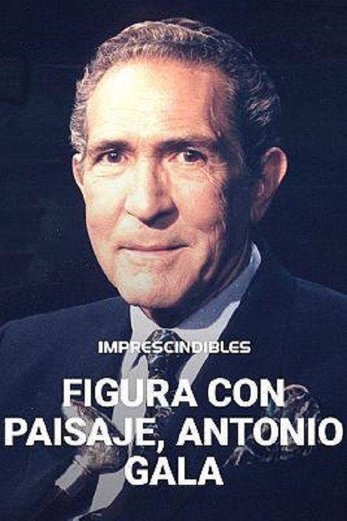 Paisaje con figuras poster