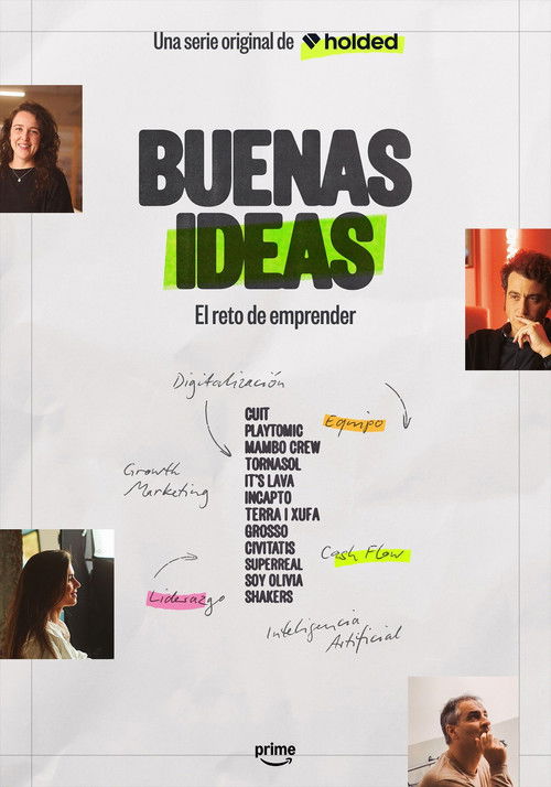 Buenas Ideas: El reto de emprender poster