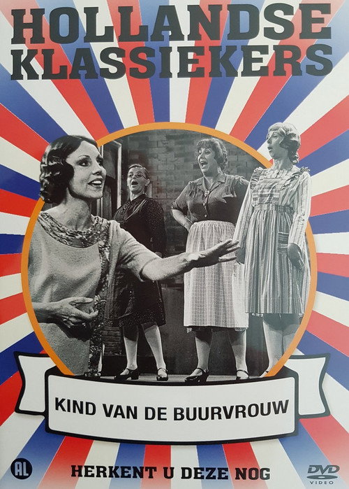Het kind van de buurvrouw - Amsterdams Volkstoneel poster