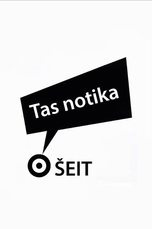 Tas notika šeit poster