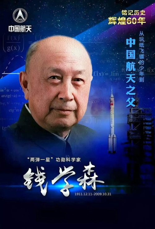 钱学森与中国航天60年 poster