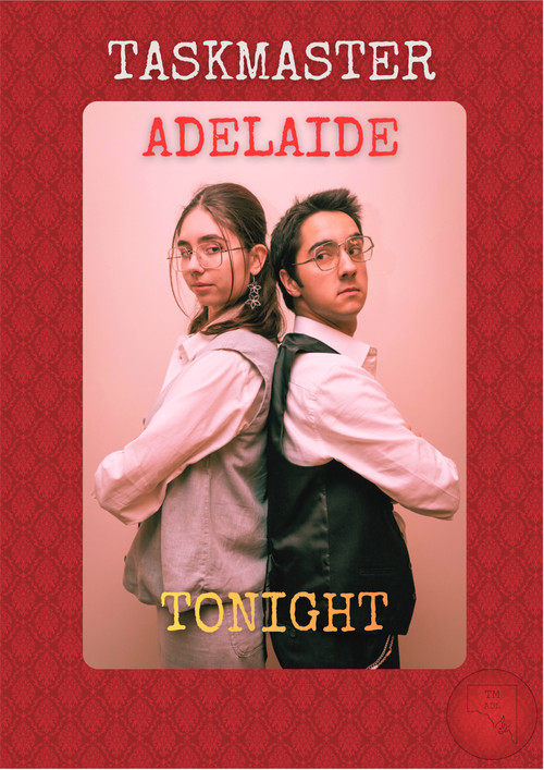 Taskmaster Adelaide poster