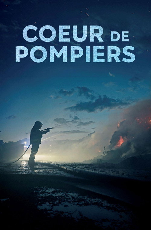 Coeur de pompiers poster
