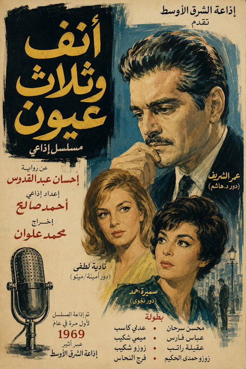 أنف وثلاث عيون poster
