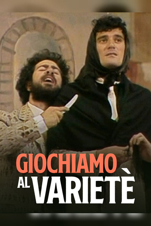 Giochiamo al varieté poster