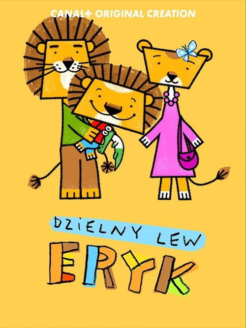 Dzielny lew Eryk poster