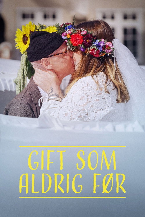 Gift som aldrig før poster
