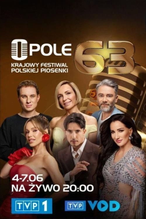 Krajowy Festiwal Piosenki Polskiej w Opolu 63 poster
